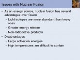 Nuclear fusion as an energy source