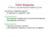 What is magnitude?