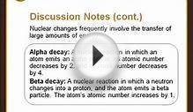 Chemistry Nuclear Reactions