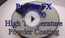 HR 500 Deg c High Temperature Black Powder Coating