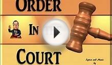 Order In The Court - Math Song - Order of Operations