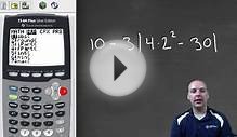 Order of Operations on Calculator