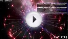 Space Plasma 3D Screensaver Preview with music, Demo